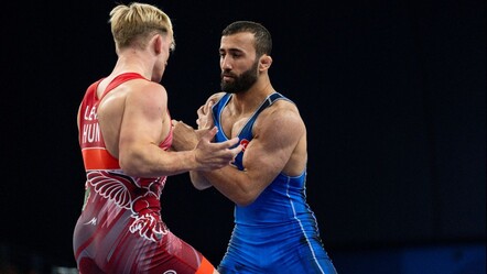 Milli güreşçi Burhan Akbudak son 16 turunda Zoltan Levai'ye yenildi - spor