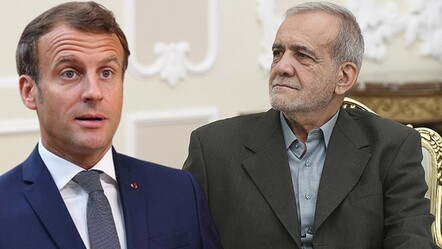 Macron ile görüşen Pezeşkiyan, Batı ülkelerine İsrail mesajı verdi: Desteği derhal sonlandırın - dunya