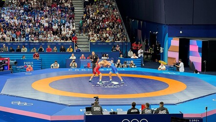 Milli güreşçi Ali Cengiz, Paris'e son 16'da veda etti - spor