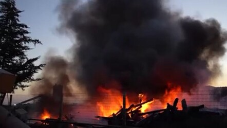 Edirne'de tren istasyonunda korkutan yangın - gundem