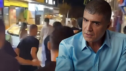 Özcan Deniz muhabirlerin sorularını duyunca korumalarıyla koşarak kaçtı! Görenler şoke oldu - magazin