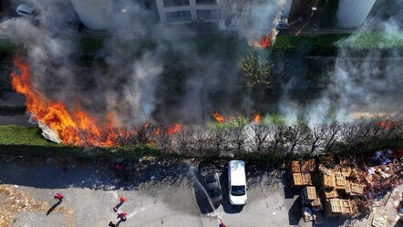 İstanbul Avcılar ve Ümraniye'de korkutan yangın - gundem
