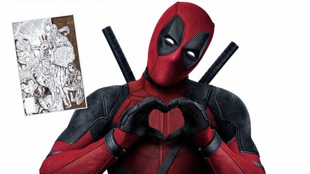 “Deadpool” çizimi 7,5 milyon $’a satışta - kultur-sanat
