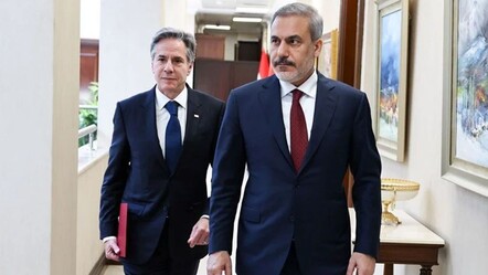 Hakan Fidan, Blinken'la görüştü! Gündemde Gazze'de ateşkes var - gundem