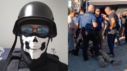 Oynadığı oyunun etkisindeki genç cami avlusunda balta ve bıçakla dehşet saçtı! Çok sayıda yaralı var - gundem