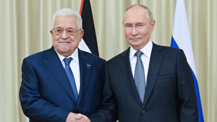 Ankara ziyareti öncesi Moskova teması! Mahmud Abbas Putin ile görüştü - gundem