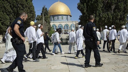 Türkiye'den işgalci Yahudilerin Mescid-i Aksa baskınına tepki - gundem