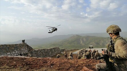 Irak'ın kuzeyinde 2 terörist öldürüldü - gundem