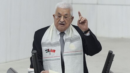 Mahmud Abbas'ın TBMM'ye damga vuran konuşması dünya basınında - dunya