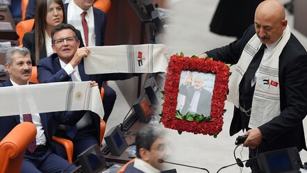 Mahmut Abbas TBMM'de konuştu! Salondaki fotoğraf detayı dikkat çekti - ekonomi