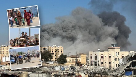 Gazze'de zorunlu göç... İsrail hiç beklemeden vurdu, Hamas 