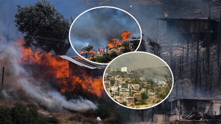 İzmir yanıyor! Alevler evlere sıçradı, tahliye çağrısı yapılıyor - gundem
