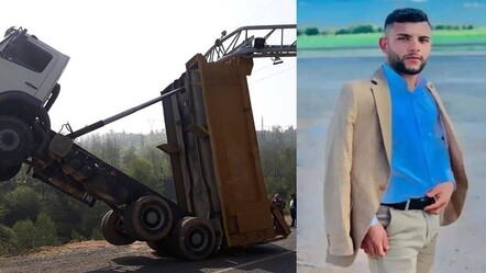 Şanlıurfa'da bir gencin üstüne kamyon damperi düştü! Feci şekilde can verdi - gundem