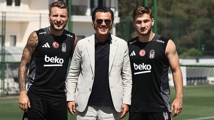 A Milli Takım Teknik Direktörü Montella'dan Beşiktaş'a ziyaret - spor