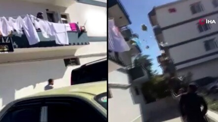 Ankara'da komşular birbirine girdi! Çöpler havada uçuştu - gundem