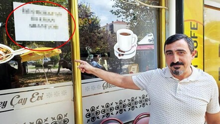 Eleman bulamayınca dükkanına ilginç bir ilan astı! Gören fotoğraf çektirmeye geliyor - ekonomi
