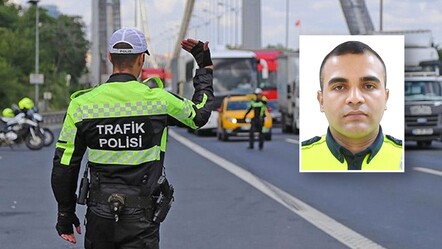İstanbul'da otomobilin çarptığı polis memuru şehit oldu - gundem