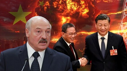 NATO'yu nükleer silahla tehdit etmişti! Çin'den Lukaşenko'ya