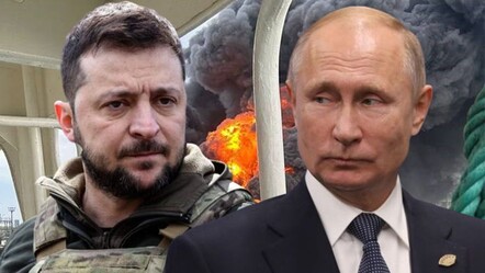 Ukrayna'dan Kafkas Limanı'na saldırı! Yakıt feribotu vuruldu, alevler denizi sardı - dunya