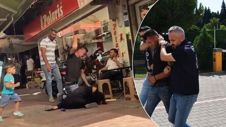 Aile ve Sosyal Hizmetler Bakanlığı, Manisa'da sokak ortasında eşini döven kişinin yargılandığı davaya müdahil oldu - gundem