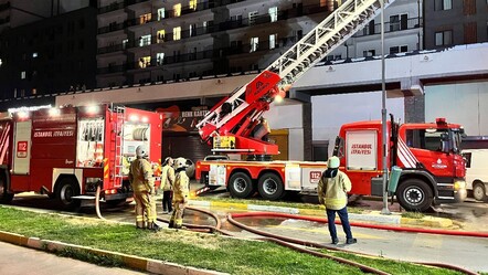 Esenyurt'ta 38 katlı binada korkutan yangın - gundem