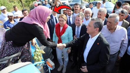 Özel'in fıstık mitinginde büyük tiyatro! Çiftçi diye tanıttıkları kadın bakın kim çıktı - saglik