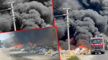 Aydın Söke'de korkutan yangın! Uzun uğraşlar sonunda kontrol altına alındı - gundem