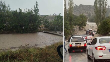 Burdur'un 2 ilçesini sağanak vurdu! Sürücüler zor anlar yaşadı - gundem