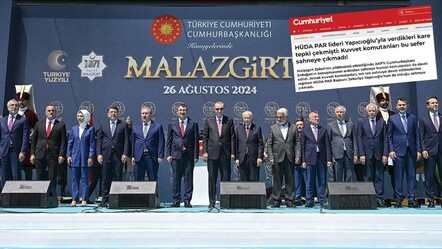 Cumhuriyet'in Cumhurbaşkanı Erdoğan hakkındaki haberine yalanlama - gundem