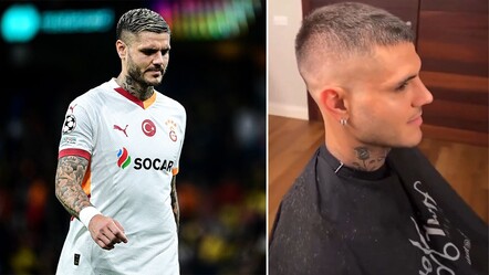 Galatasaray'ın yıldızı Mauro Icardi Young Boys maçı öncesi imajını değiştirdi - spor