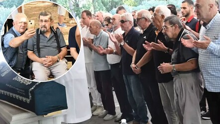 Oyuncu Cihat Tamer'in oğlu Atilla Tamer toprağa verildi! Cenaze töreninde tepki çeken selfie - magazin