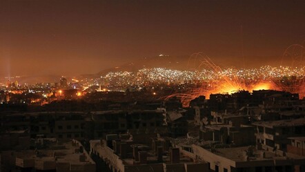 İsrail İHA saldırısıyla Suriye'nin başkenti Şam'ı vurdu - dunya