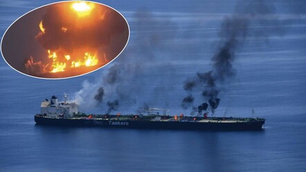 Kızıldeniz'de 5 gündür yanan Yunan petrol tankeri tehlike saçıyor! 1989'daki facianın 4 kat fazlası olabilir - ekonomi