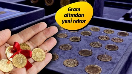 Sığ piyasada gitti geldi! Gram altından yeni rekor - ekonomi