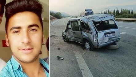Bariyerlere çarpıp taklalar attı! Genç mühendis feci kazada hayatını kaybetti - gundem