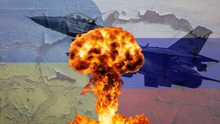 Rusya'yı vurmak için ABD'den teslim aldılar! Ukrayna'ya ait F-16 savaş uçağı düştü - dunya