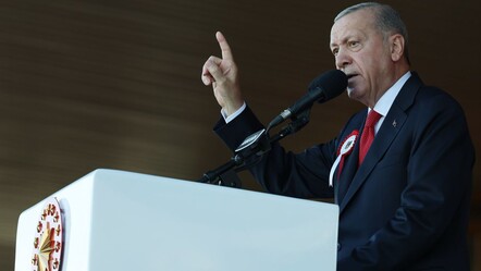 Cumhurbaşkanı Erdoğan Kara Harp Okulu Diploma Töreni'nde Filistin mesajı verdi - dunya