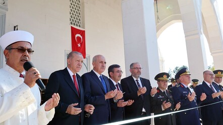 Erdoğan, Kara Harp Okulu Camisi'nin açılışına katıldı - gundem