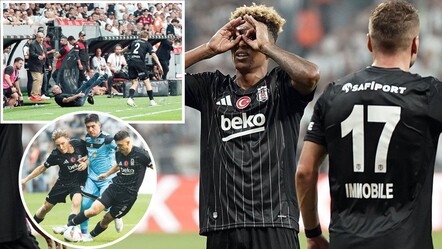 Kartal parça parça etti! Beşiktaş evinde Lugano’yu dağıttı - spor