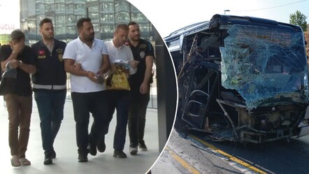 Küçükçekmece'deki metrobüs kazası nedeniyle gözaltına alınanlar adliyeye sevk edildi - gundem