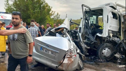 Osmaniye'de feci kaza! Ölü ve yaralılar var - gundem