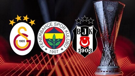 Fenerbahçe, Galatasaray ve Beşiktaş'ın Avrupa Ligi fikstürü açıklandı! İlk maç 25 Eylül'de - haberler
