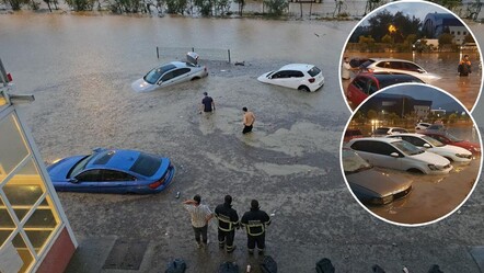 Karabük sele teslim! Sağanak yağış sonrası cadde ve sokaklar su altında kaldı - gundem