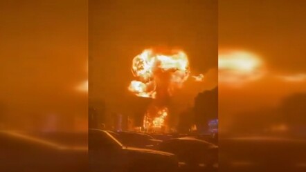 Yemen'de benzin istasyonu böyle patladı! 4 kişi hayatını kaybetti - dunya