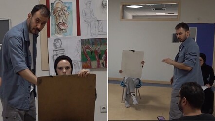 6 beyin ameliyatı geçirdi, resimle hayata tutundu! Ayhan Ay, Gaziantep'te eğitim aldığı kursta öğretmen oldu - gundem