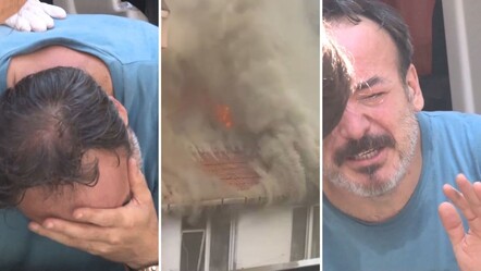 Beyoğlu'nda yangın paniği! Mahsur kalan anne ve 3 çocuğu son anda kurtarıldı - gundem