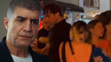 Özcan Deniz'in koruma ordusu genç kadınları ittirdi! Görüntüler tepki çekti - magazin