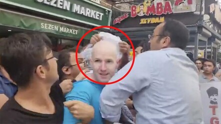 İzmir'de ABD askerinin başına çuval geçirildi - gundem