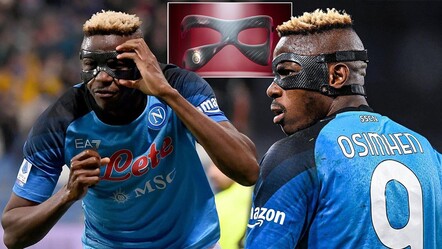 Galatasaray'ın yeni yıldızı Victor Osimhen neden maske takıyor? 