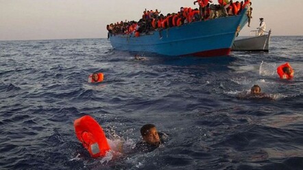 Göçmen teknesi alabora oldu, battı! Çok sayıda ölü var - dunya